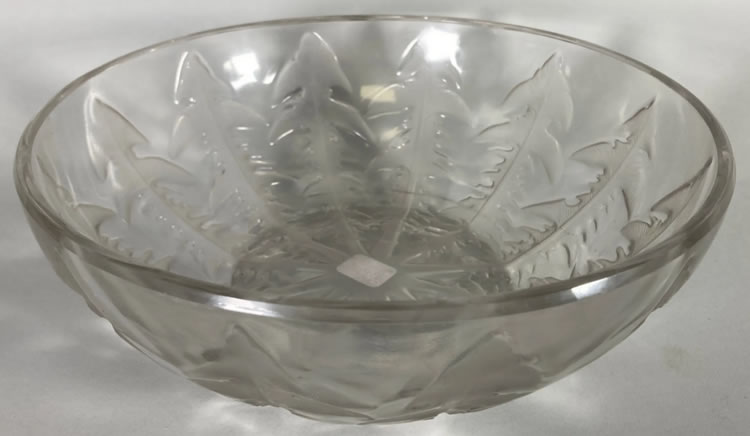 R. Lalique Pissenlit Bowl