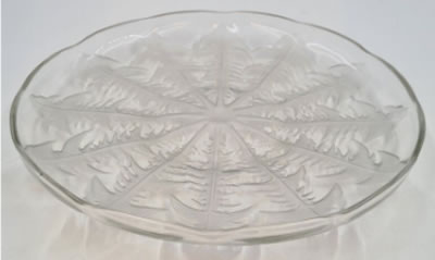 R. Lalique Pissenlit Plate