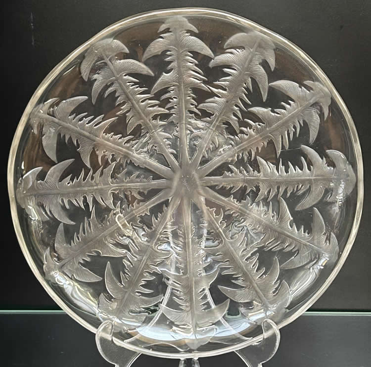 R. Lalique Pissenlit Plate