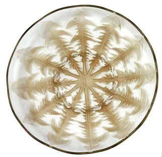 R. Lalique Pissenlit Plate