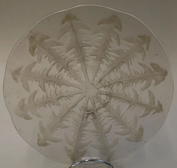 Rene Lalique Pissenlit Plate 