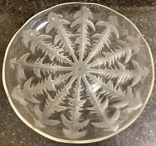 R. Lalique Pissenlit Shallow Bowl