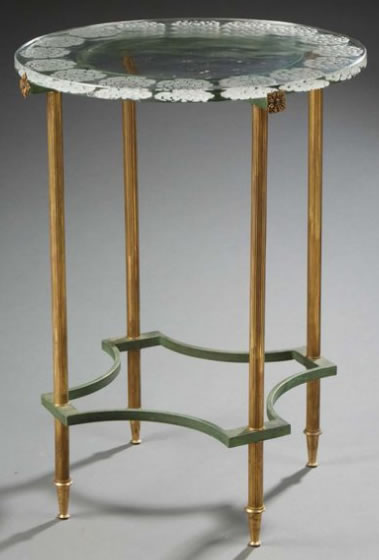 R. Lalique Pivoines-2 Table