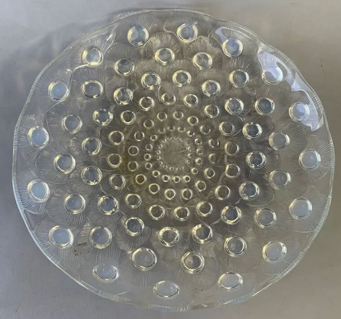 Rene Lalique Plumes De Paon Coupe 