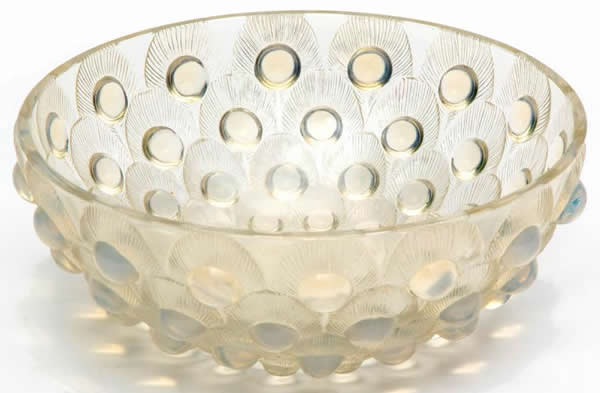 Rene Lalique Plumes De Paon Coupe 