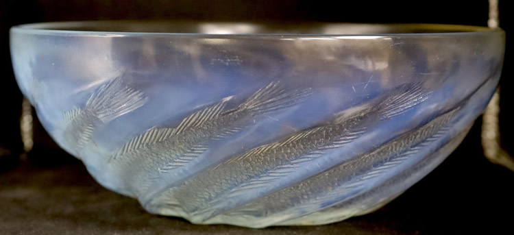 Rene Lalique Poissons Bowl 