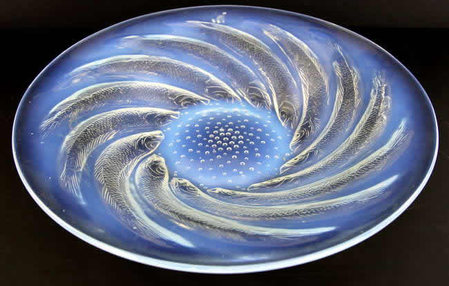 Rene Lalique Poissons Coupe 