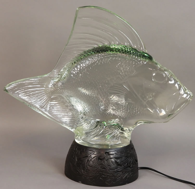 R. Lalique Poisson Vagues Decoration