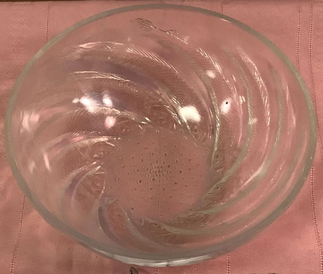 R. Lalique Poissons Bowl