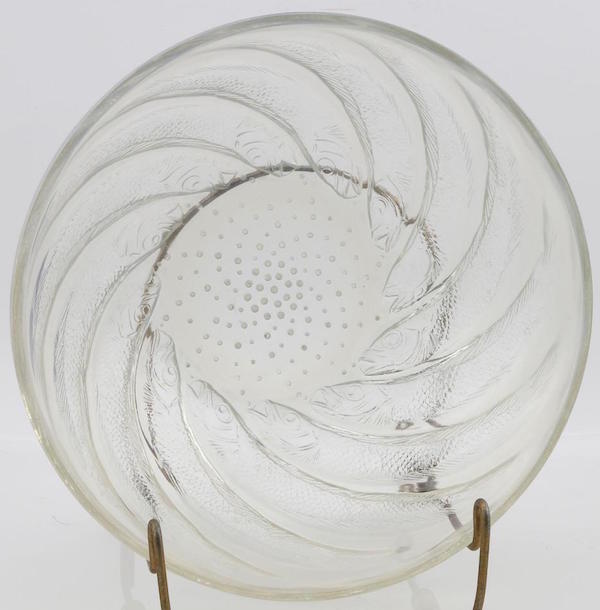 Rene Lalique Poissons Bowl 