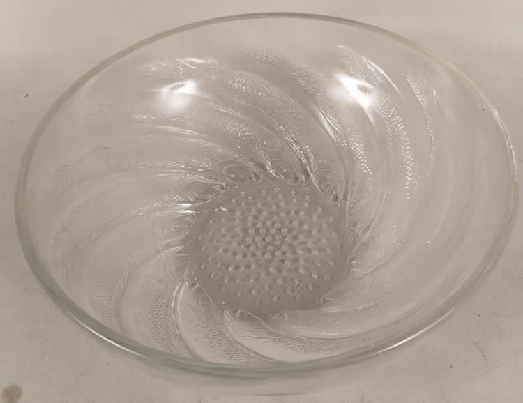 Rene Lalique Poissons Bowl 