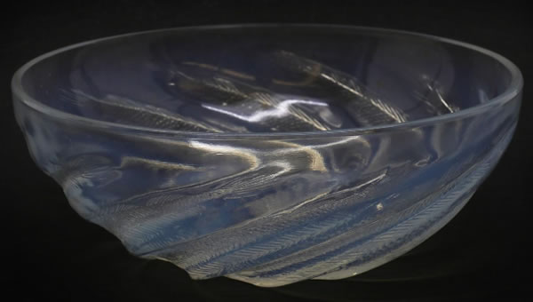 R. Lalique Poissons Bowl
