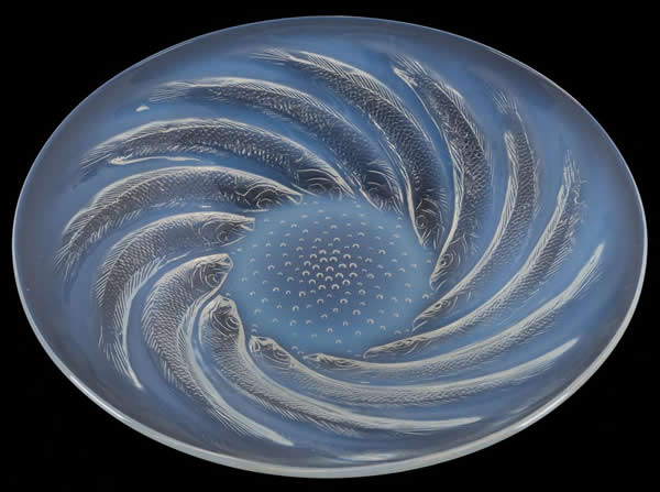 Rene Lalique Poissons Bowl 