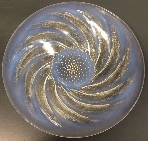 Rene Lalique Poissons Bowl 