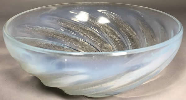 Rene Lalique Poissons Bowl 