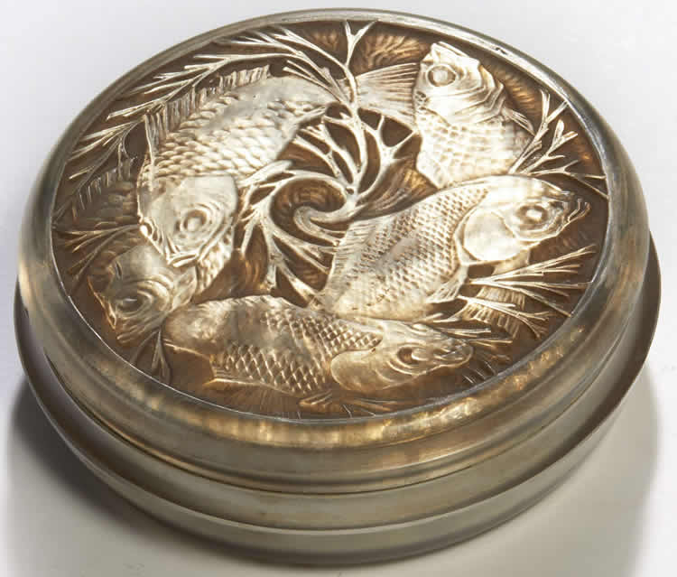 R. Lalique Poissons Box
