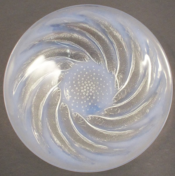 Rene Lalique Poissons Coupe Ouverte 