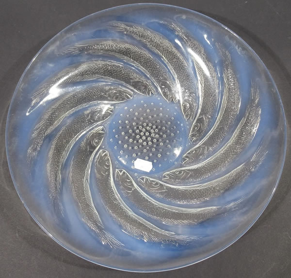 Rene Lalique Poissons Coupe Ouverte 