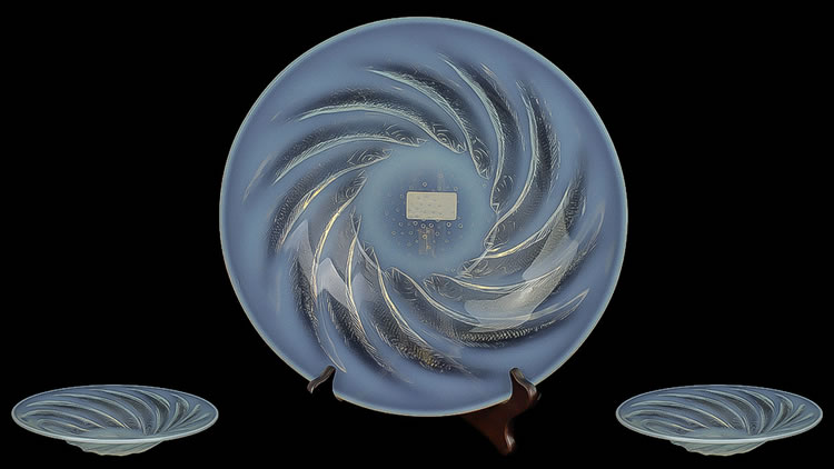Rene Lalique Poissons Coupe 