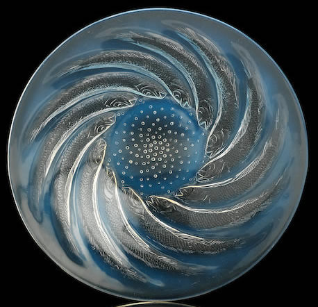 Rene Lalique Poissons Coupe 