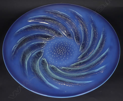 Rene Lalique Poissons Coupe 