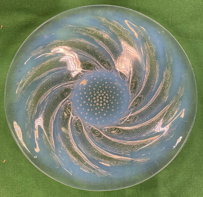 Rene Lalique Poissons Coupe 