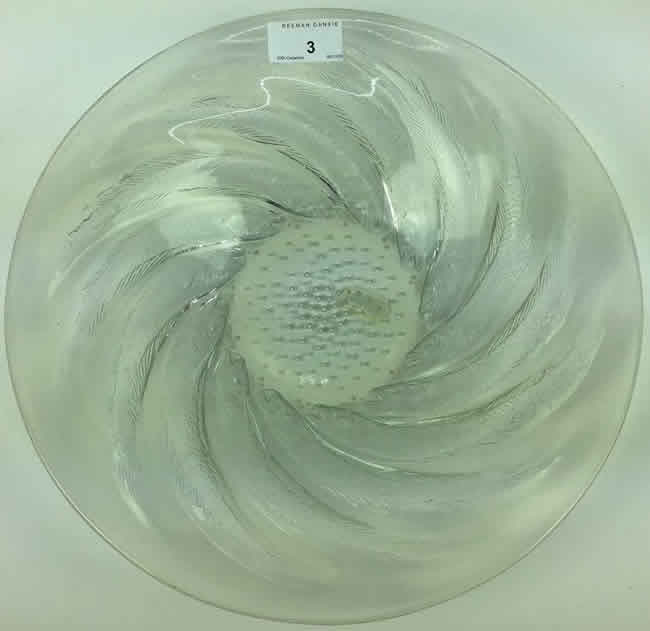 Rene Lalique Poissons Coupe 