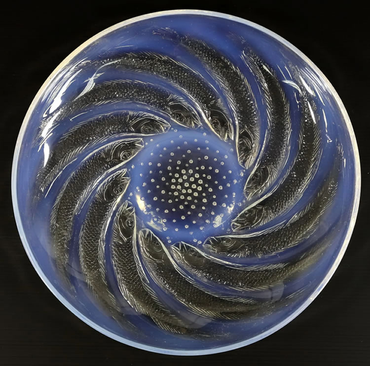 Rene Lalique Poissons Coupe 