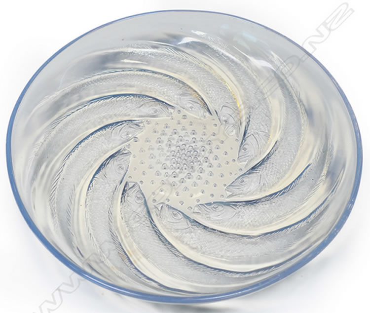 Rene Lalique Poissons Coupe 