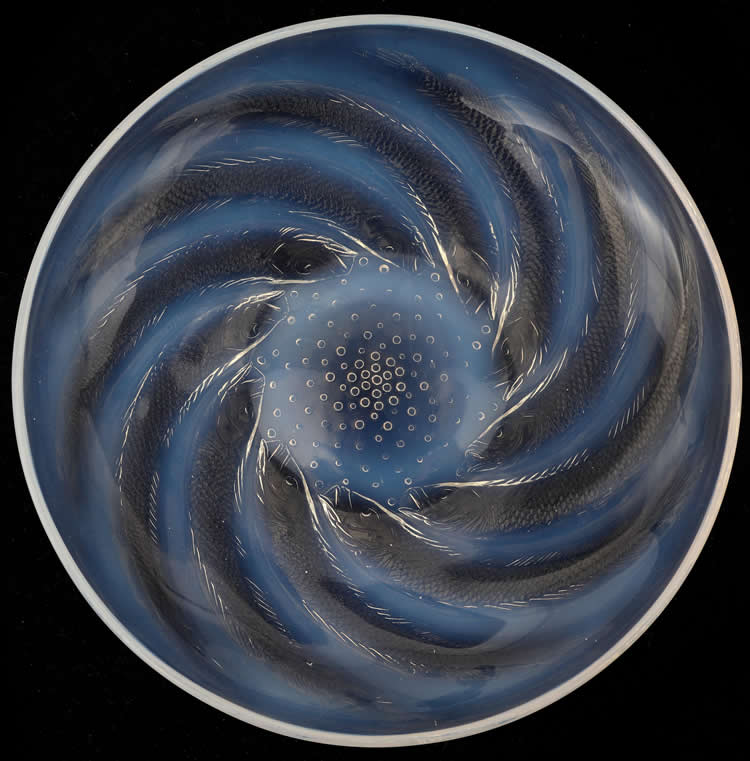 Rene Lalique Poissons Coupe 