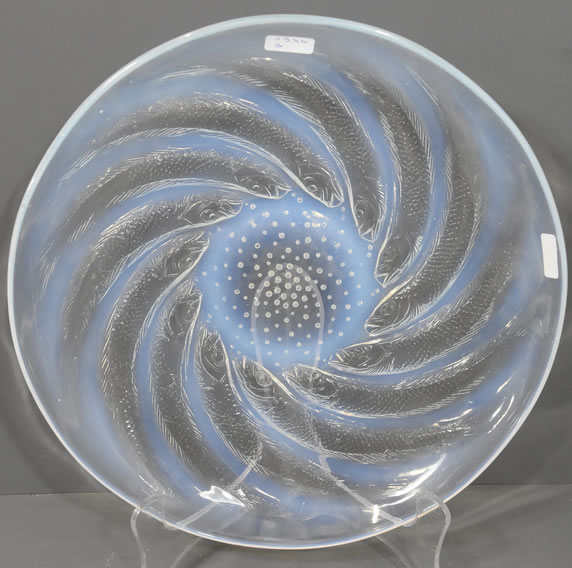 Rene Lalique Poissons Coupe 
