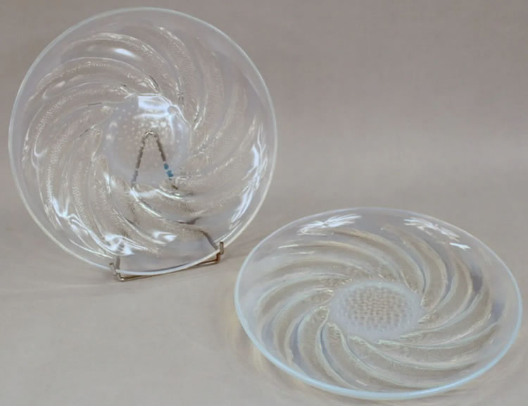Rene Lalique Poissons Plate 
