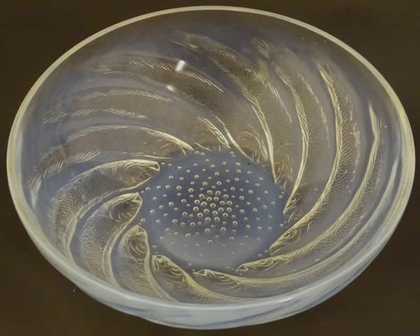 Rene Lalique Poissons Coupe 