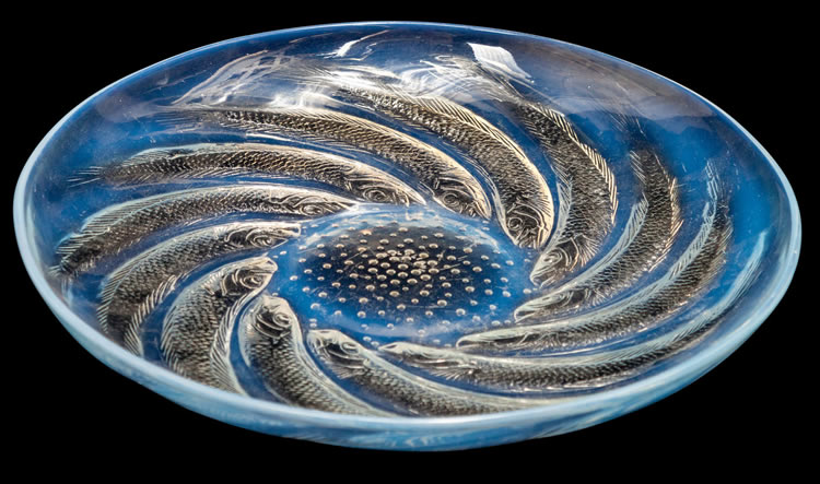 Rene Lalique Poissons Coupe 