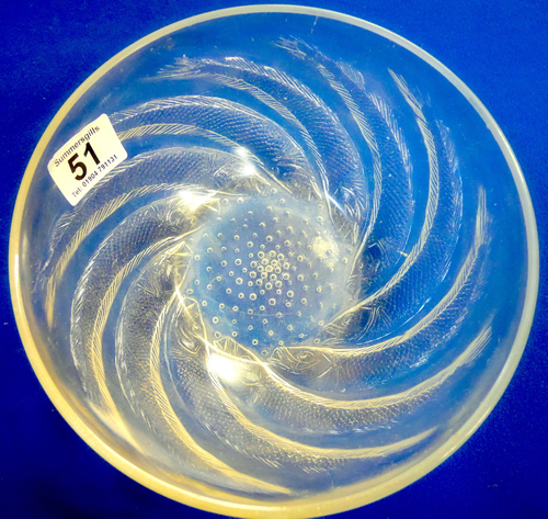 R. Lalique Poissons Coupe
