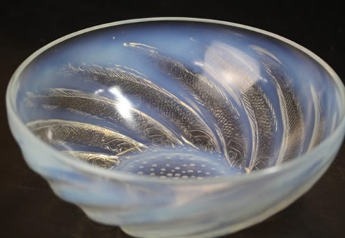Rene Lalique Poissons Coupe 