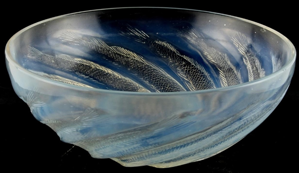 Rene Lalique Poissons Coupe 