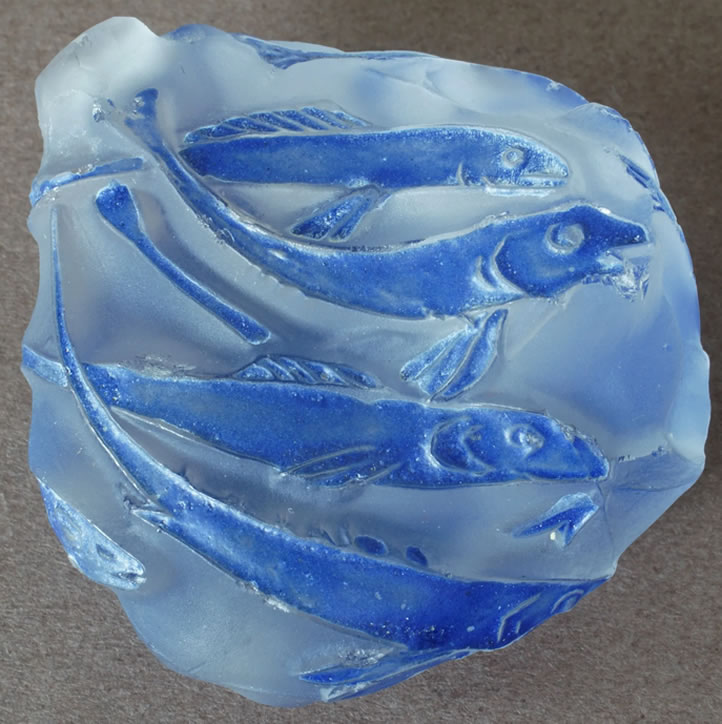 R. Lalique Poissons Pendant