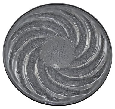 R. Lalique Poissons Plate