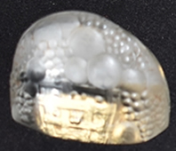 R. Lalique Pommes Menu Holder
