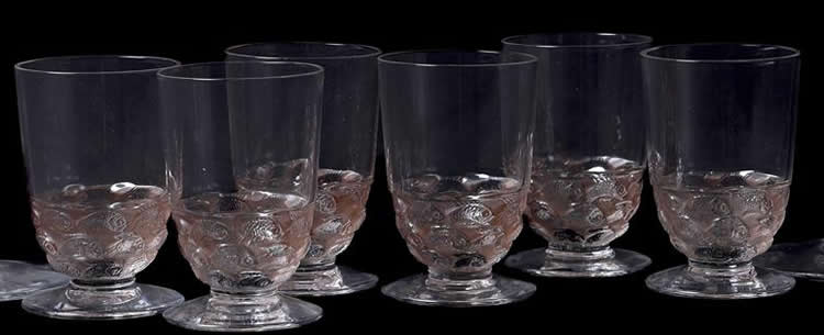 Rene Lalique Pouilly Glass 