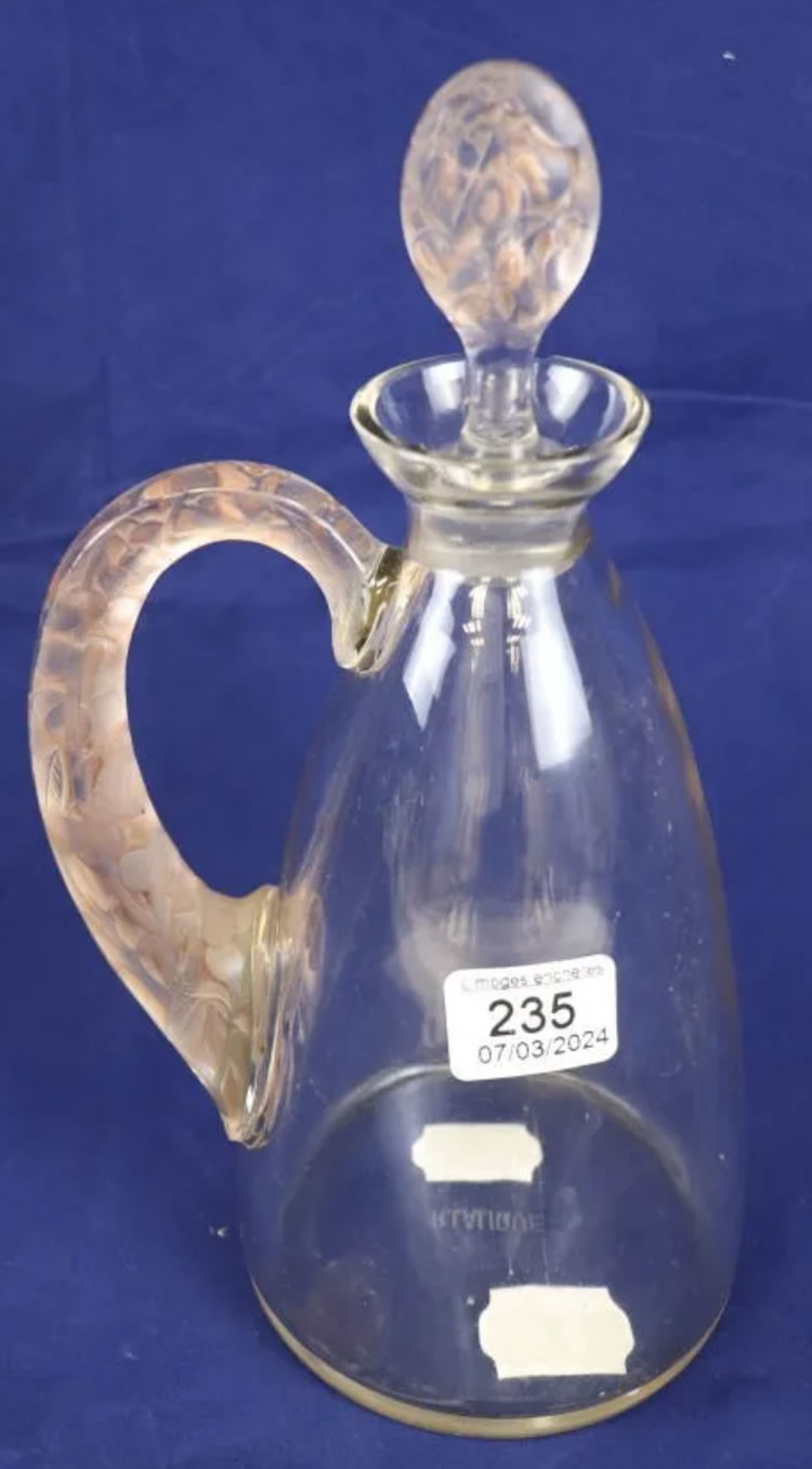 R. Lalique Prunelles Carafe