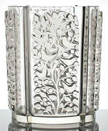 R. Lalique Quatre Panneaux Vase