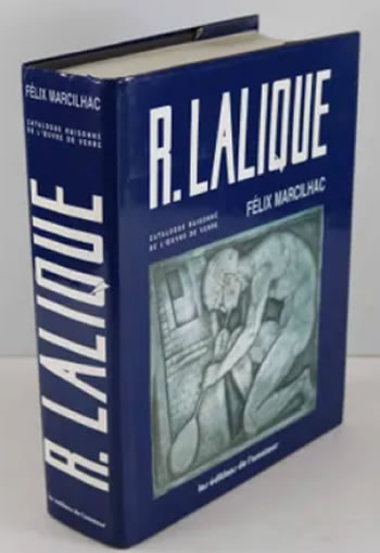 R. Lalique R. Lalique Catalogue Raisonne 1994 Book