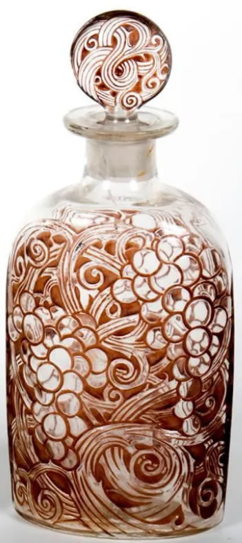 R. Lalique Raisins Carafe
