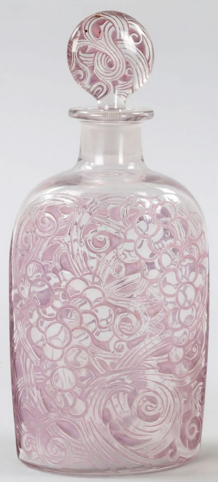 R. Lalique Raisins Carafe