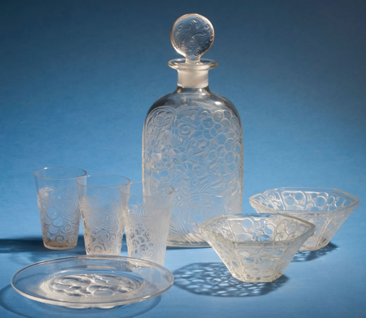 R. Lalique Raisins Tableware