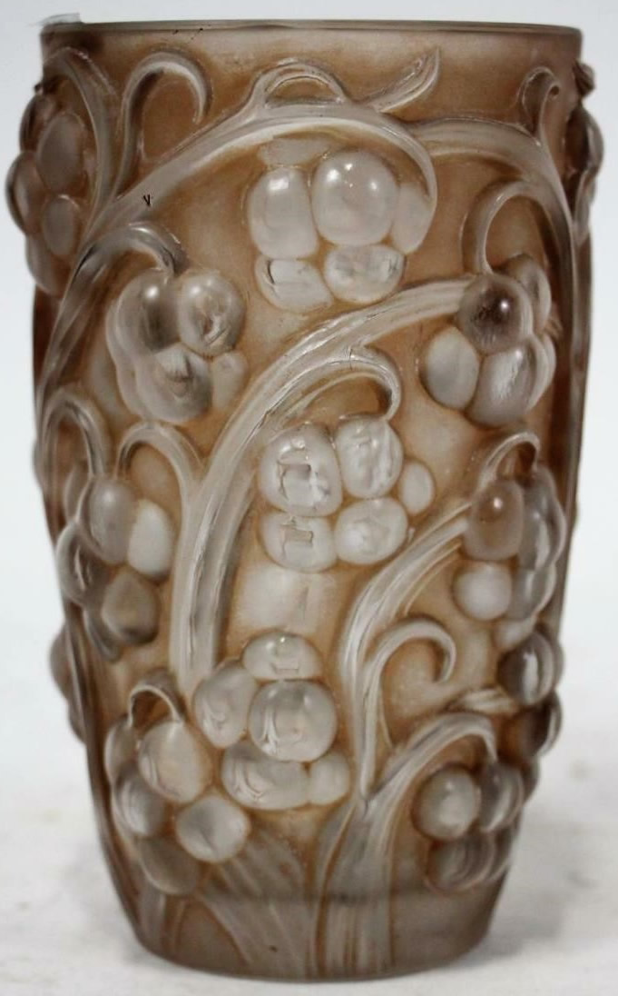 R. Lalique Raisins Vase