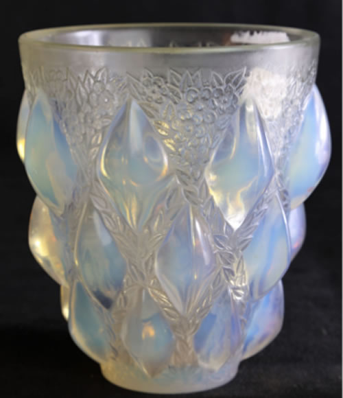 R. Lalique Rampillon Vase