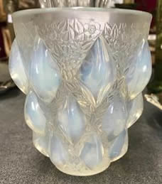 R. Lalique Rampillon Vase